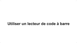 PDV Moneris Go Détail  Utiliser un lecteur de code à barres [upl. by Yesdnik]