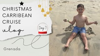 Family Christmas Caribbean Cruise Day 7 Grenada Beach Day [upl. by Soni]