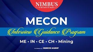 MECON Interview Guidance  Mock Interview  Engineers Academy amp NIMBUS Learning  Call  7239991666 [upl. by Attej]