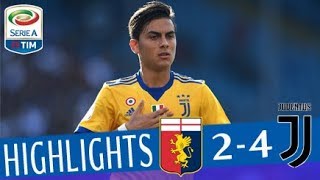 Genoa  Juventus 24  Highlights  Giornata 2  Serie A TIM 201718 [upl. by Nerol855]