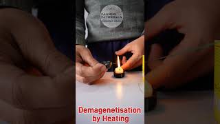 Magnetisation and Demagnetisation ytshorts viral [upl. by Yenalem]