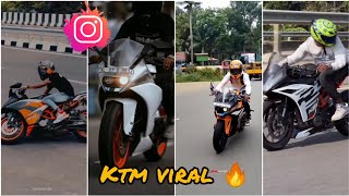 Part48  Instagram Trending Bike❌ Viral Reels Video🔥 Ktm Viral🔥🔥viral video 2023 🔥🙏🙏 [upl. by Baiel]