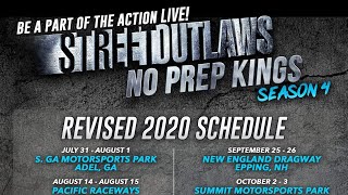 Street Outlaws No Prep Kings Season 4 Schedule UPDATED Street Outlaws OKC Show Filming Update [upl. by Anileva]