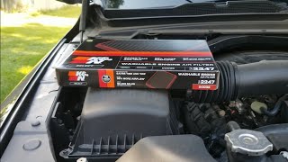 FAST  How to Install KampN Air Filter 2020 Ram 1500 5 7L V8 332247 [upl. by Brazee]