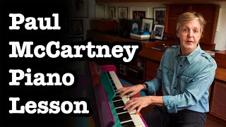 Paul McCartneys Piano Lesson [upl. by Henderson]