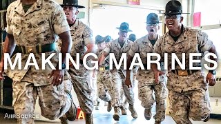 Making Marines – 12 Weeks of United States Marine Corps Recruit Training [upl. by Hanschen]