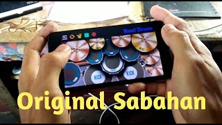 Atmosfera ft Floor 88  Original Sabahan  Real Drum App Cover [upl. by Akieluz913]