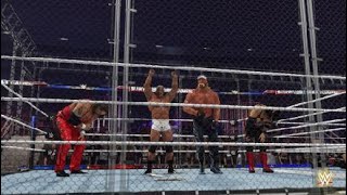 The Bloodline vs nWo Elite  WWE Survivor Series War Games WWE 2K24 Dream Match [upl. by Jorgenson]