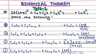 Binomial Theorem class 12  Part3 and Type 2Basic math solution  Old is gold solution  NEB [upl. by Letha]