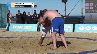 Mamuka KORDZAIA GEO vs Kyle Robert FERRITER USA • A  Round 1 • Mens BW 90Kg [upl. by Mae535]