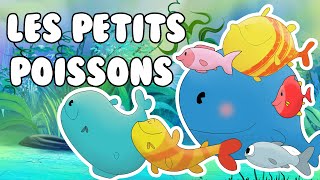 Les petits poissons dans leau  Comptine pour enfant [upl. by Raimund]