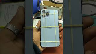 Iphone 13 pro max back glass change done 👍 viralvideo trending [upl. by Ynnhoj]