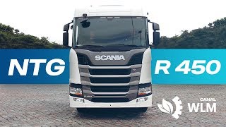 Nova Geração de Caminhões Scania  Conheça o R 450 [upl. by Sirrap472]