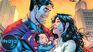 Top 10 Couples in DC Comics [upl. by Ahsinehs]