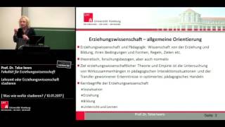 Lehramt oder Erziehungswissenschaft studieren [upl. by Zorah]