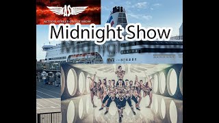 Action street dance show The midnight show MS Victoria 1 Tallink [upl. by Hasty]