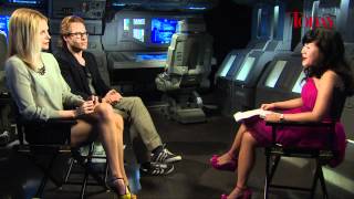 TODAY speaks to Prometheus stars Charlize Theron amp Guy Pearce [upl. by Enawd]