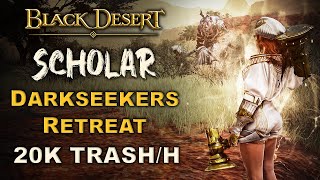 ⚒️ BDO  Scholar  Hammer Mommy  Darkseekers Retreat  20k TrashH Lv2  Agris  ComboampAddons [upl. by Hpejsoj350]