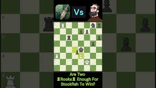 MARTIN Vs STOCKFISH But Stockfish Has Only Two ♖ROOKS♖  chess chessgame stockfish martin [upl. by Vivl]