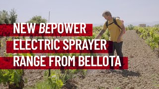 New BePower electric sprayer range from Bellota [upl. by Lipman]