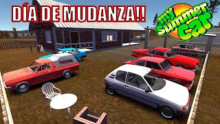 NOS MUDAMOS Y PILLAMOS MUEBLES DEL BORR4CHO 😆  My Summer Car  Gameplay Español [upl. by Glynis124]