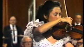 Kyung Wha Chung Berg Concerto Video [upl. by Aierbma]