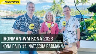 Kona Daily 2023  4 Natascha Badmann das Energy Lab und hawaiianische Spezialitäten [upl. by Nnylorac460]