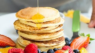 Cottage Cheese Pancakes  Breakfast Recipes  Weelicious [upl. by Egres]