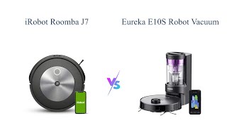 iRobot Roomba j7 vs Eureka E10s 🤖🧹  Robot Vacuum Comparison [upl. by Merow970]