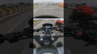 Honda SP16 Vs Pulsar NS160 Drag Race shorts biker trending viral hondasp160 n160 dragrace [upl. by Llenrev818]