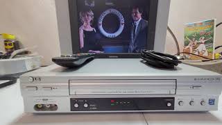 VIDEOREGISTRATORE VHS LG LV880 TOP DI GAMMA DA VETRINA SEMPLICEMENTE IMMACOLATO CON TELECOMANDO [upl. by Marbut]