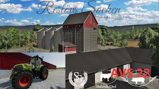 DEMOTRAKTOR RESLÖVS SOCKEN AVS 22 Farming Simulator 22 [upl. by Sorkin]