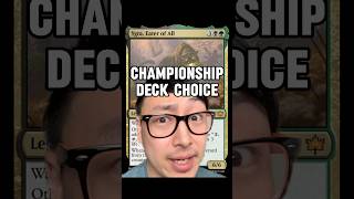 😵‍💫HELP commander player needs comp deck MTG Pioneer tournament [upl. by Xam19]