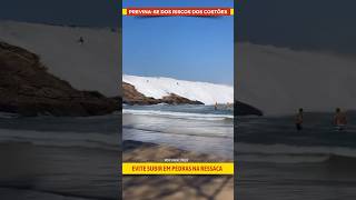 Ondas gigantes hoje no Rio de Janeiro gigantesdenazaré [upl. by Llejk]