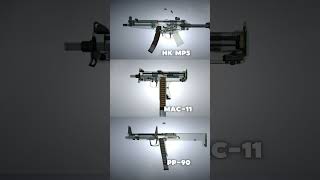 HK MP5 vs MAC11 vs PP90 Classic vs Compact and Foldable Solutions [upl. by Tenej]