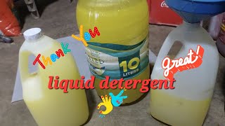 HOME MADE LIQUID DETERGENT [upl. by Sivad62]