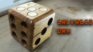 DIY Crafting a Beautiful Oak Tealight Candle Holder with a Router Sled [upl. by Neeven]