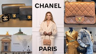 PARIS CHANEL 20242025 new winter bags shoes collection  VALENTINO Max Mara [upl. by Nauj]