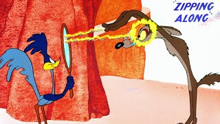 Zipping Along 1953 Merrie Melodies Wile E Coyote and Road Runner Cartoon Short Film  Review [upl. by Miki]