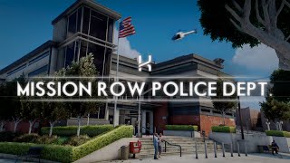 GTA 5  Mission Row Police Department  MLO Interior [upl. by Nyltak]