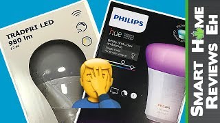 Philips Hue White Ambiance vs Ikea Tradfri  One of these products is BRUTAL  Smart Home Reviews [upl. by Airetas]