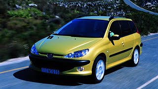 PEUGEOT 206 SW Essai Test FR 2003 [upl. by Lytton]