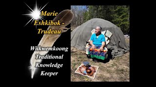 Anishinaabe Aadizokaanan  Our Teachings  Marie EshkibokTrudeau [upl. by Alegnad]