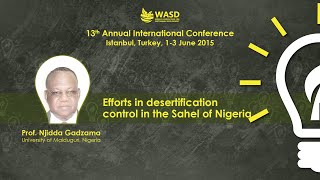 Efforts in desertification control in the Sahel of Nigeria [upl. by Kcirdes304]