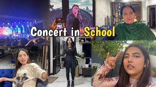 Biggest Concert in my New School  Ali Zafar Concert  Zainab Faisal  Sistrology [upl. by Enait]