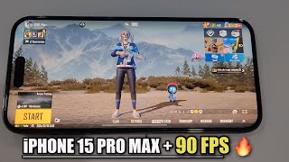 iPhone 15 Pro Max 90 FPS 🔥 and The Accuracy ✅ [upl. by Ardnic698]