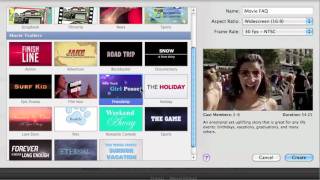 iMovie 11 Trailers Samples [upl. by Alegnaed]