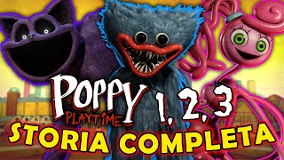 POPPY PLAYTIME 1 2 3  LA STORIA COMPLETA [upl. by Akitan]