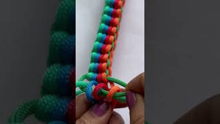 Paracord bracelet design design knot paracordbracelet diy bracelet macrmacrwork shortsvideo [upl. by Filmer879]