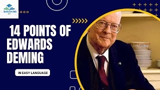 14 Points of Edwards deming II Explained in English II Industry examples [upl. by Haymo620]